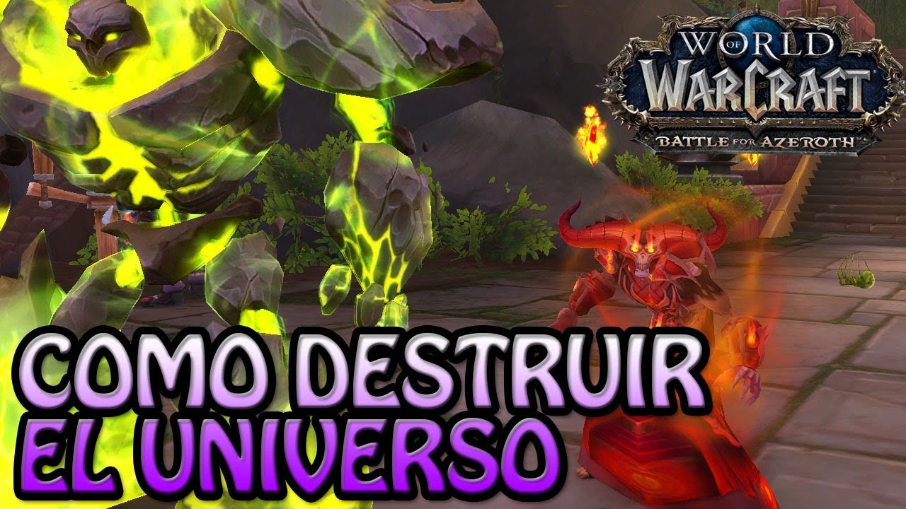 LLORANDO DE RISA CON EL BRUJO DESTRUCCIÓN [PVP] | WOW BFA