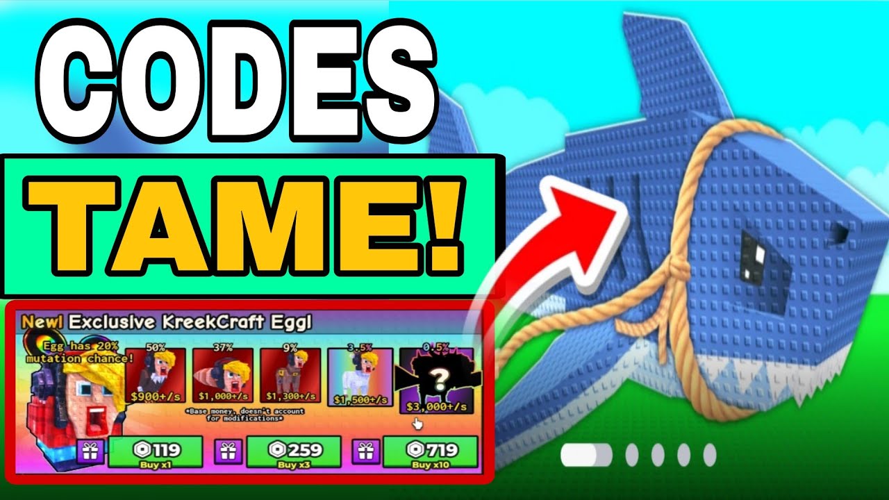 All SECRET Codes! Catch & Tame 🐲 (Working Codes!)