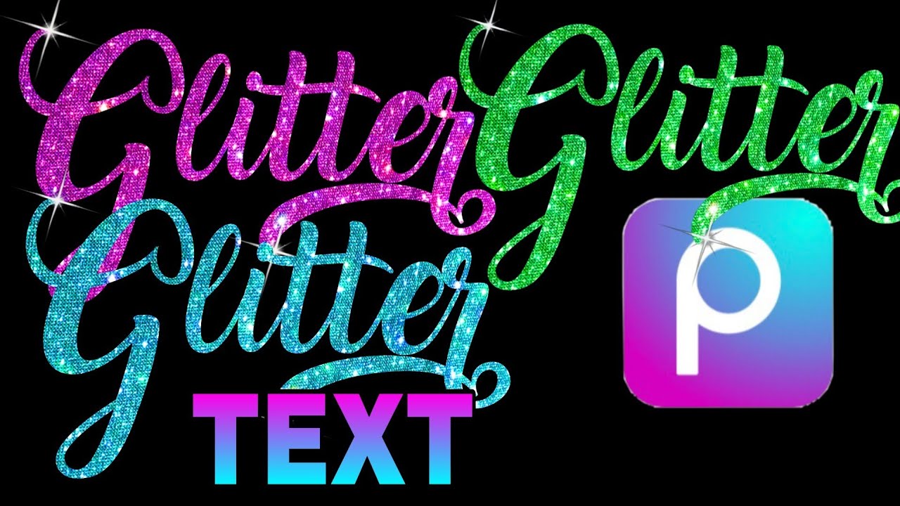 Простой блестящий текст с помощью Picsart! ❤