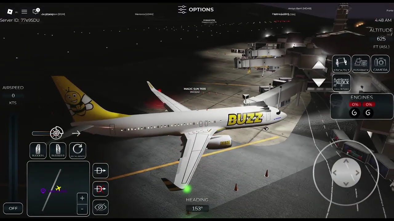 Long haul flight on B737 800 Buzz livery from Punta cana airport to Gatwick airport