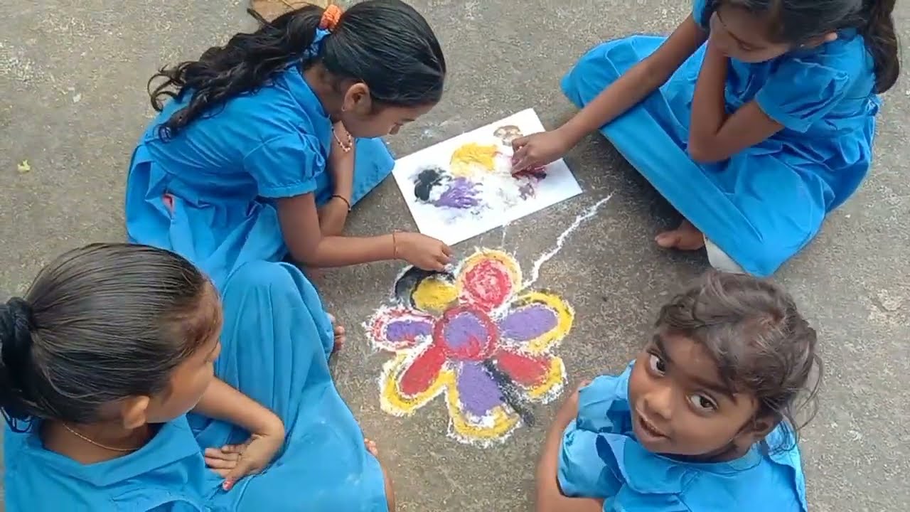 DECE ACTIVITY-29 ଆସ ଆମେ ରଙ୍ଗୋଲୀ କରିବା  Rangoli #dece #deceproject #activity #sure #education