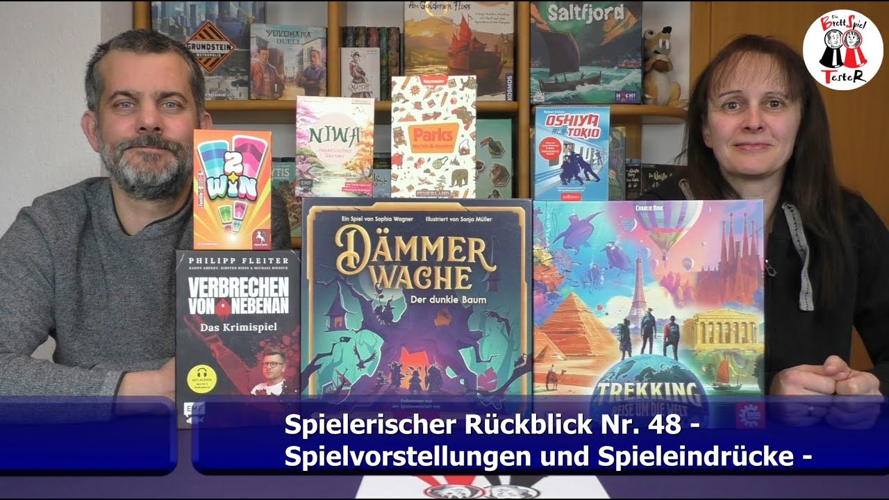Spielerischer Rückblick Nr. 48 - Spielvorstellungen und Spieleindrücke - Die Brettspieltester