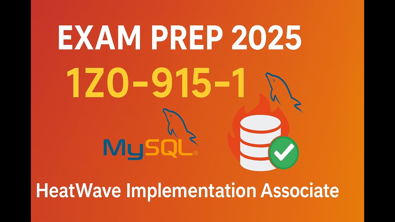 Exam Preparation & Study Guide | MySQL HeatWave Implementation Associate (1Z0-915-1)
