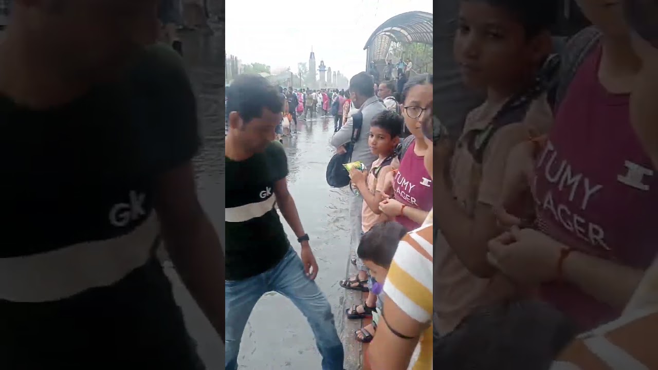 Sangam vihar nonstop barish ka Mausam