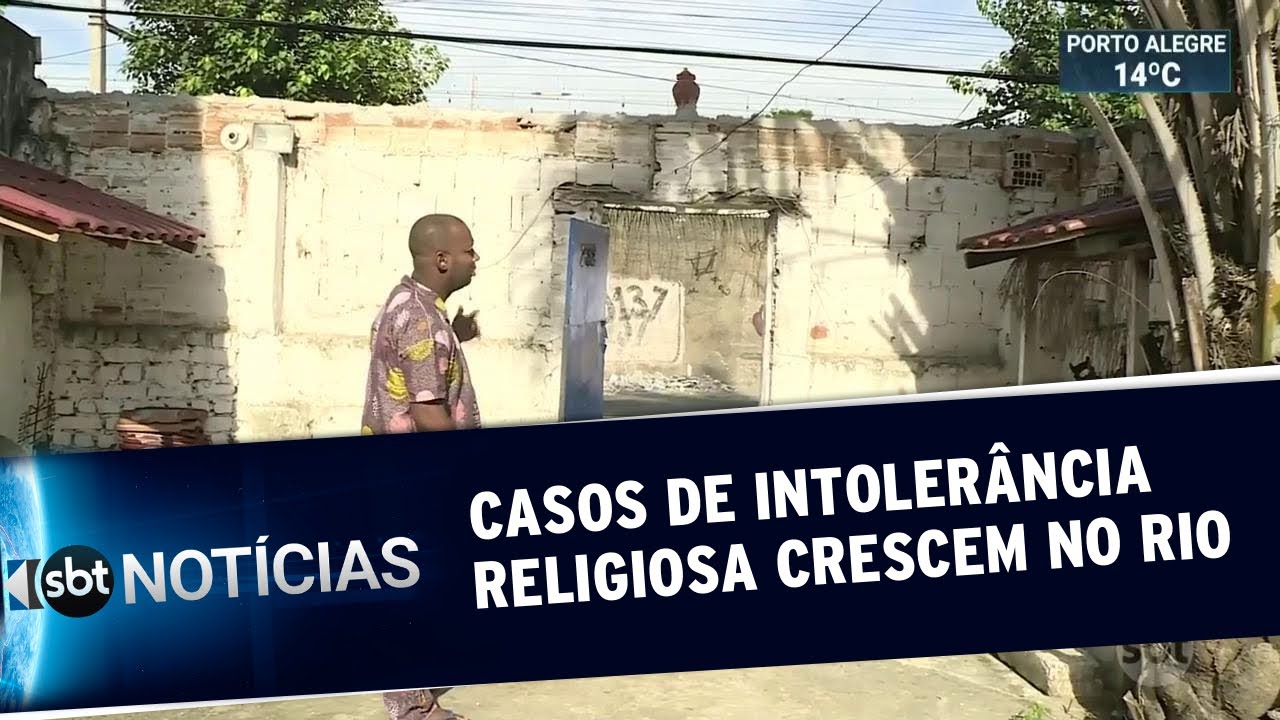 RJ: Terreiros de religiões africanas são vítimas de intolerância religiosa | SBT Notícias (04/06/19)