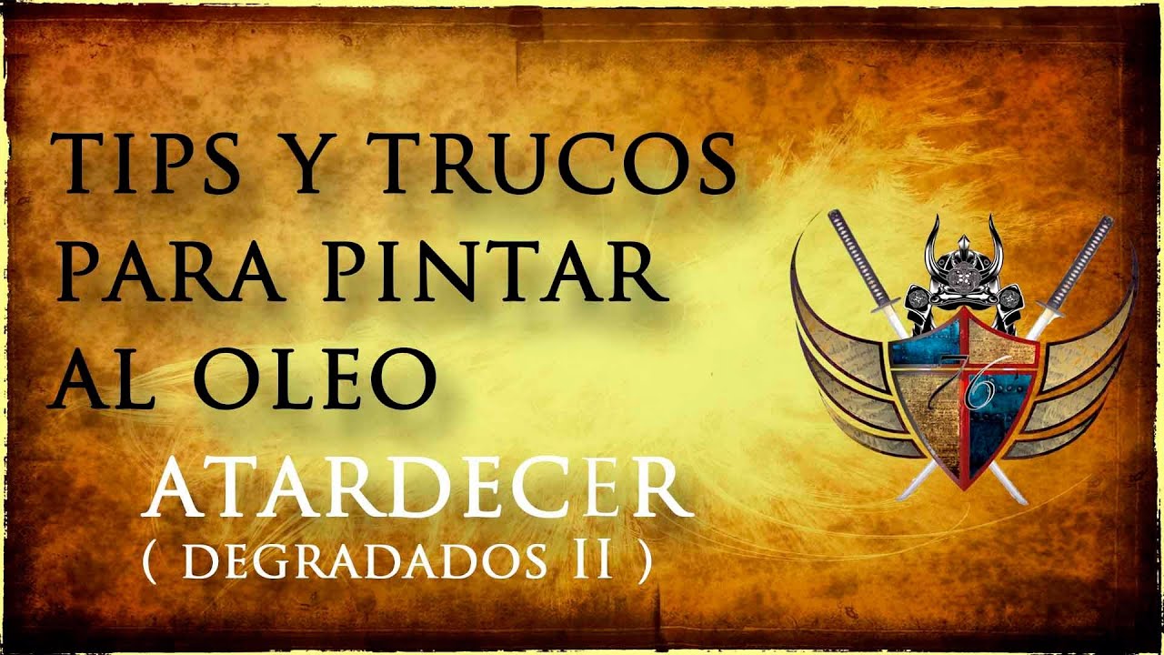 tips y trucos para pintar al oleo NIVEL 10 ( ATARDECER, DEGRADADOS II )