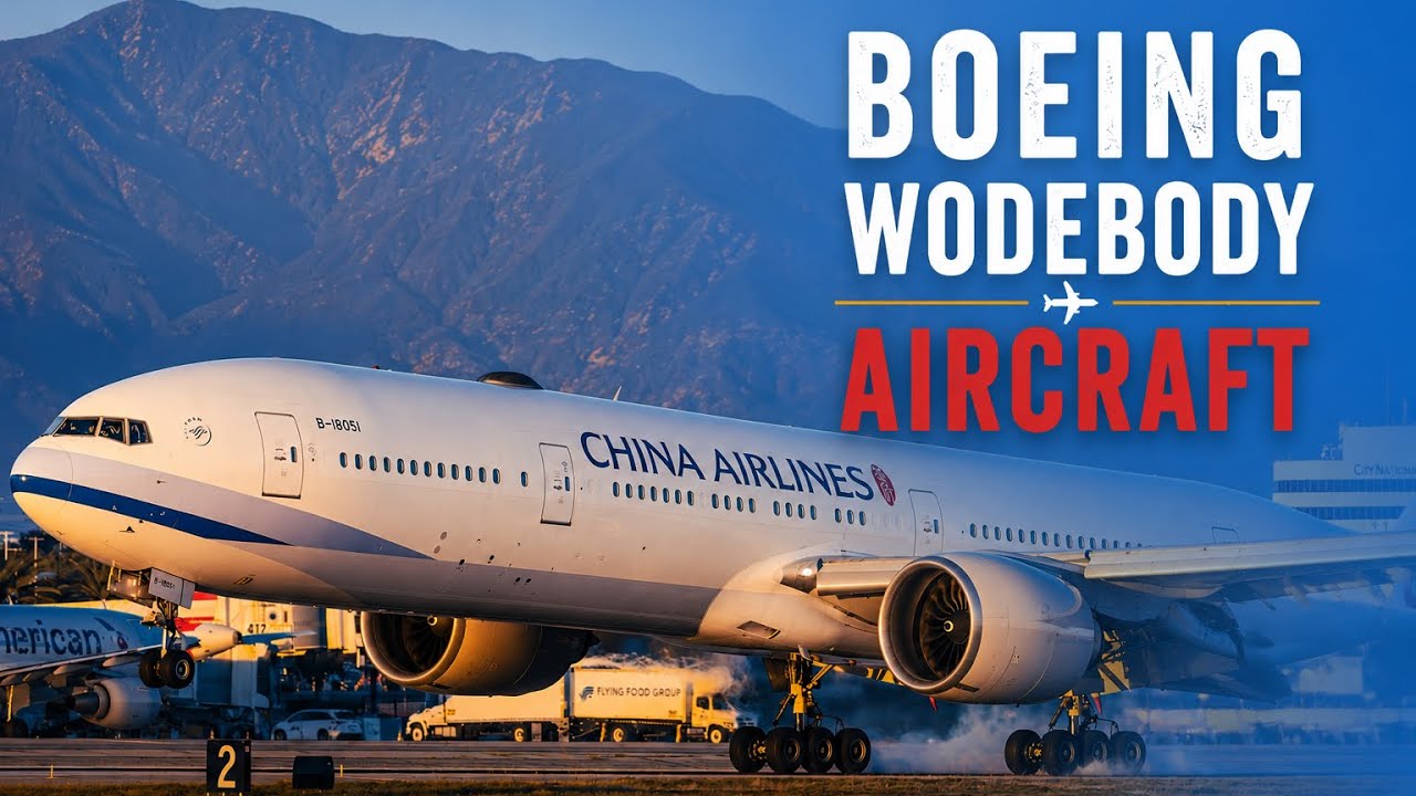 Plane Spotting All Boeing Widebody Aircraft (Los Angeles & Ontario Airport)