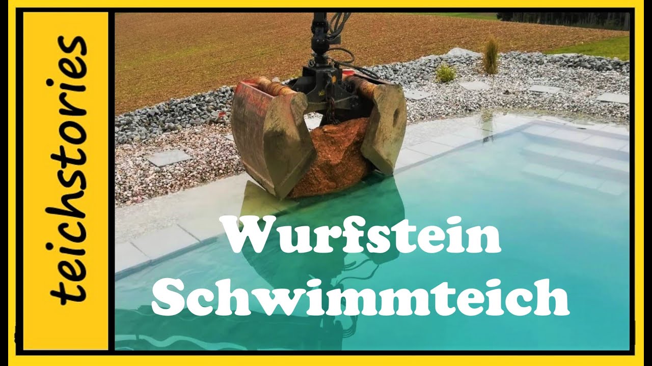 So baut man einen Schwimmteich in Hanglage