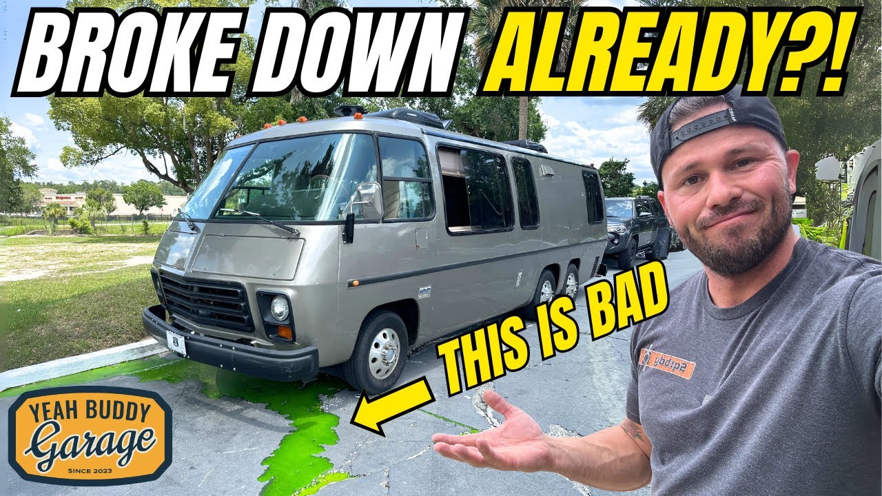 We Bought a 1973 GMC Motorhome… It Broke Down 30 Miles Later