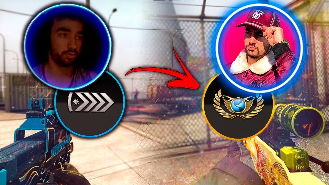 SILVER PARA GLOBAL ELITE EM 4 ANOS DE CS GO ! ( MINHA EVOLU&Ccedil;&Atilde;O )