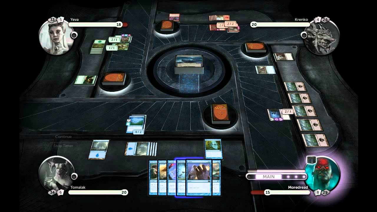 Magic the Gathering 2013 - Duels of the Planeswalkers - Planechase vs 2 AI
