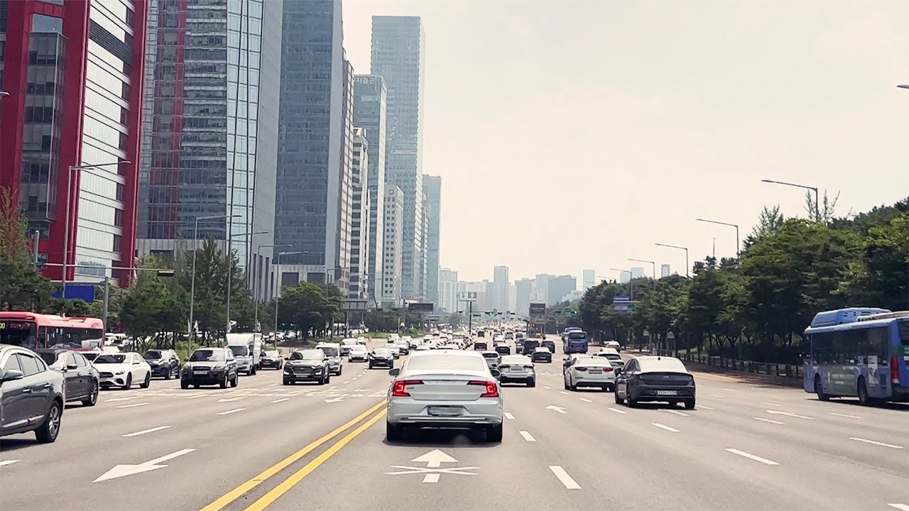4K _ Drive Seoul, Korea 서울 드라이브! 노원에서 여의도 더현대 서울까지. from Nowon to Yeouido. 蘆原区から汝矣島までドライブ