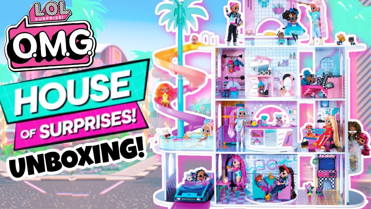 LOL Surprise House Of Surprises 2021 UNBOXING! OMG House Of Surprises