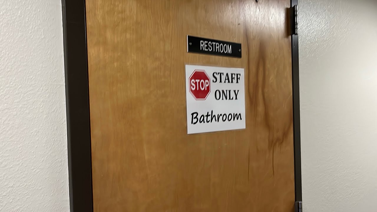 High School Student Center Staff Restroom Revisit