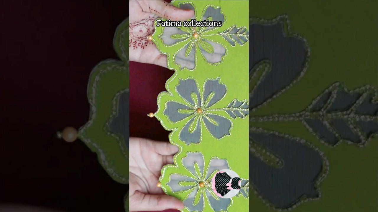 Stylish and Fancy Cut Work Dress Design #stitching #diy #ytshorts #reels #dress #sewing #viral