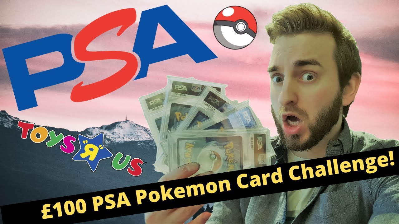 BUYING PSA POKEMON CARDS ON A £100 BUDGET!!