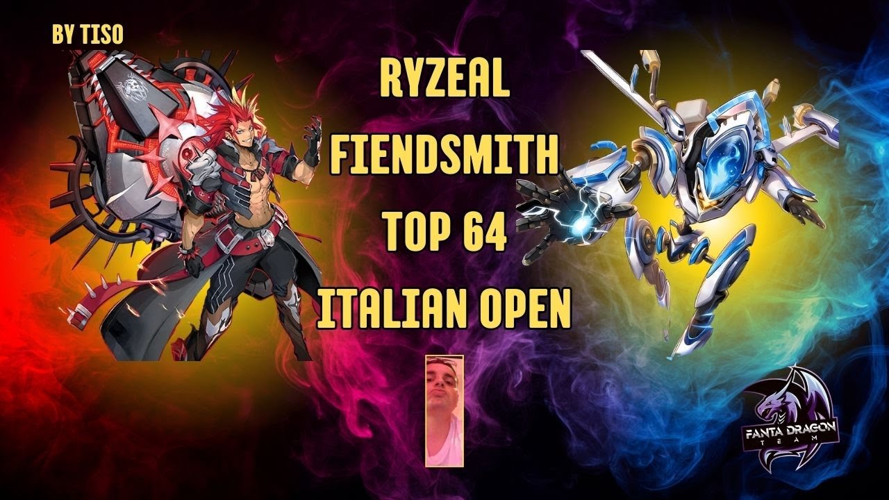 TOP 64 ITALIAN OPEN RYZEAL FIENDSMITH!! VITTORIO TISO SGOMMA!! [Yu-Gi-Oh! ITA]