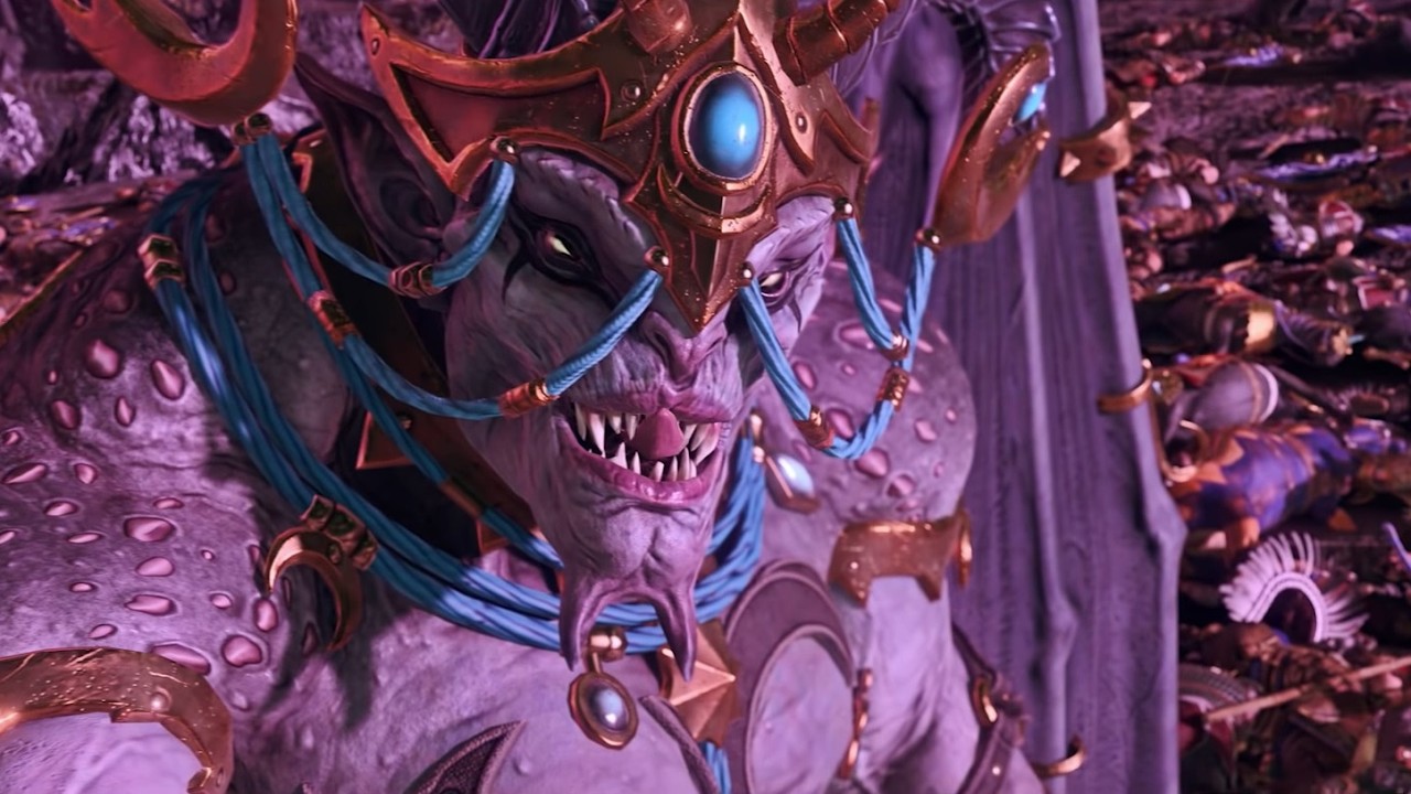 (SFO: Grimhammer III) Total War: Warhammer 3. # 1. Маска Слаанеша. Сложность Легенда.