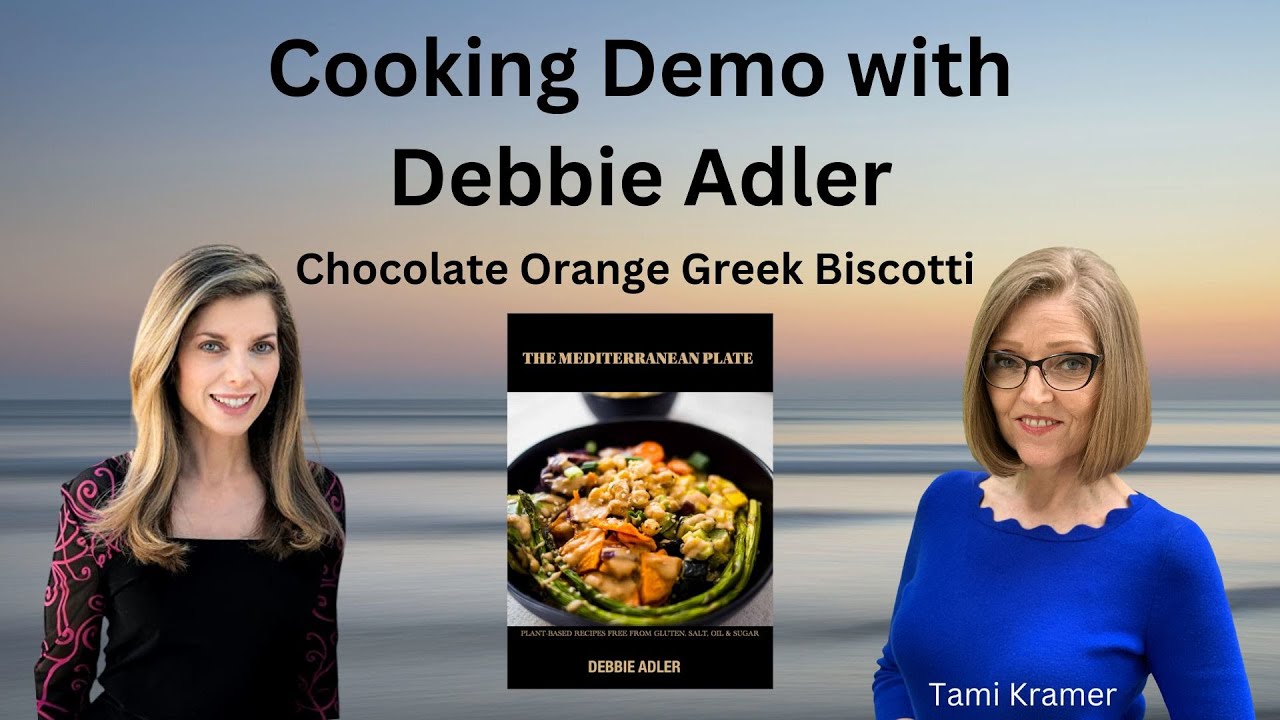 Cooking Demo with Debbie Adler -  Tami Kramer's Nutmeg Notebook  Live 