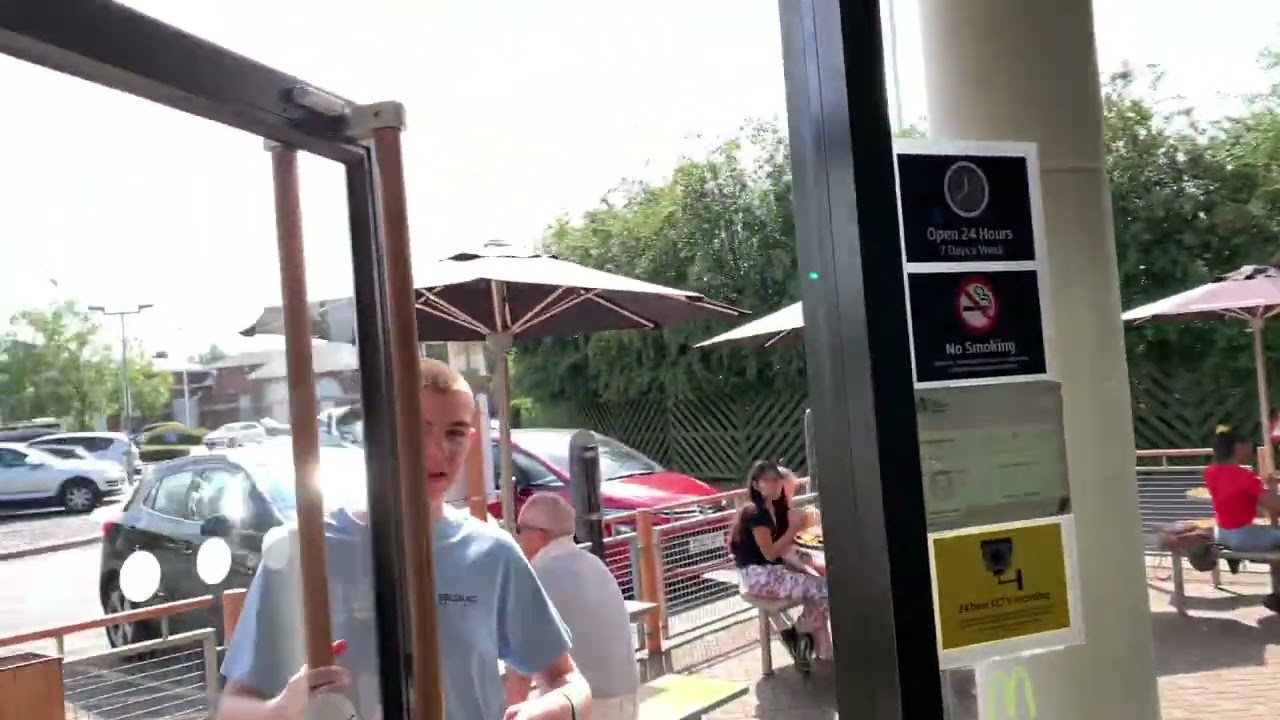 Dorma ED100 automatic door at McDonald’s Maldon