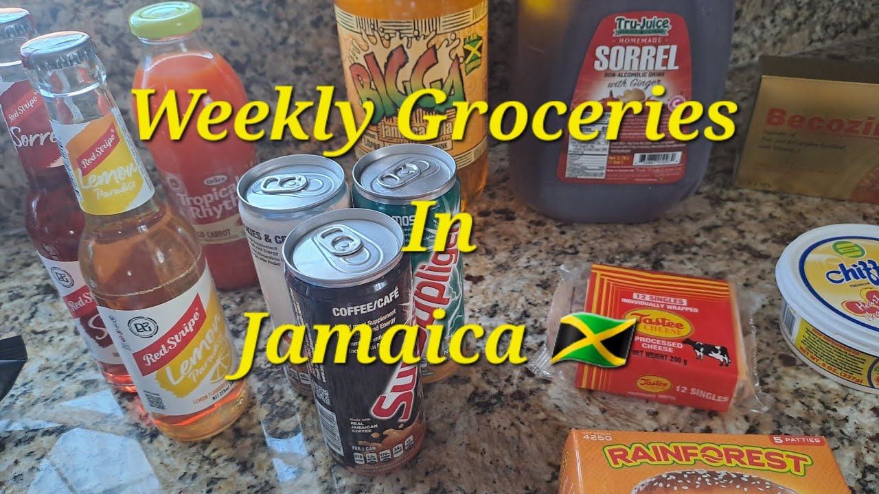 Еженедельные закупки продуктов в Ямайке 🇯🇲