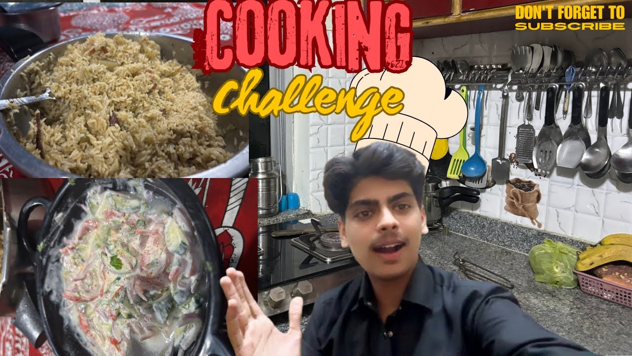Cooking challenge with mamma😋| Musaibvlogs 