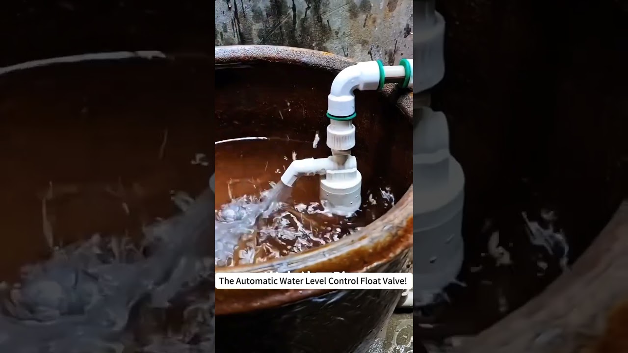 The Easiest Way to Never Run Out of Water: Automatic Water Level Control Float Valve