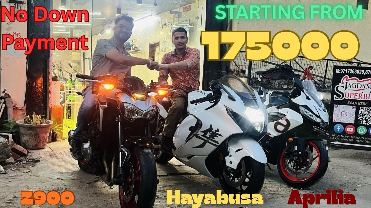 2026 Cheapest Used Superbike Jagdamba Superbike Kawasaki Ninja Z900 Ducati ,Harley Hayabusa, Benelli