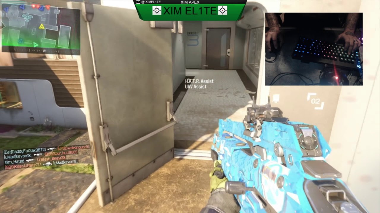 Black Ops 3: Logitech G Pro Keyboard Hand-cam! PS4 Xim Apex