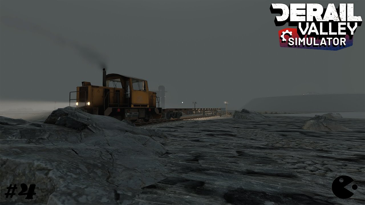 Derail Valley Simulator [Folge 4][Deutsch] Rangieren, Leerzug bei  Gewitter mit dichtem Nebel.