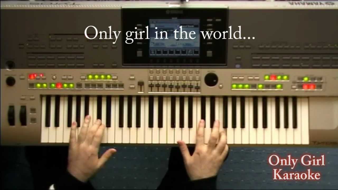 Only Girl (In The World) Lyrics, karaoke