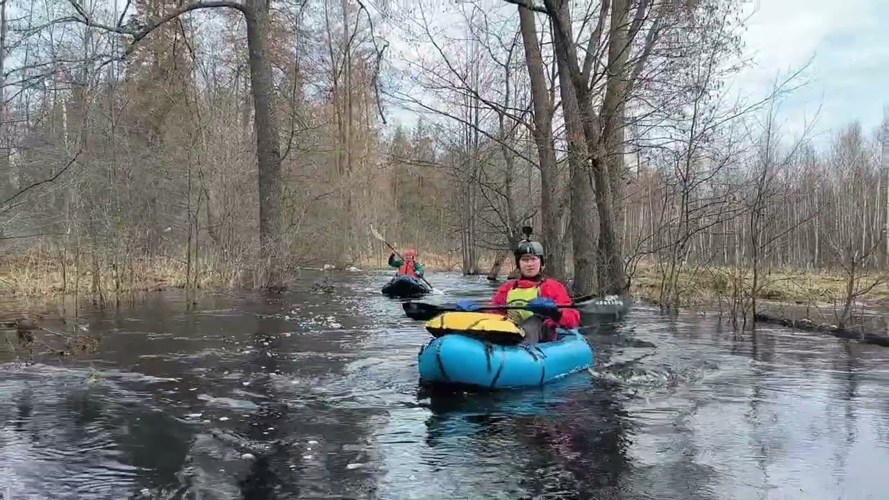 Чёрные воды Солотчи реки. Документальный фильм. Пакрафтинг в Рязанской области.