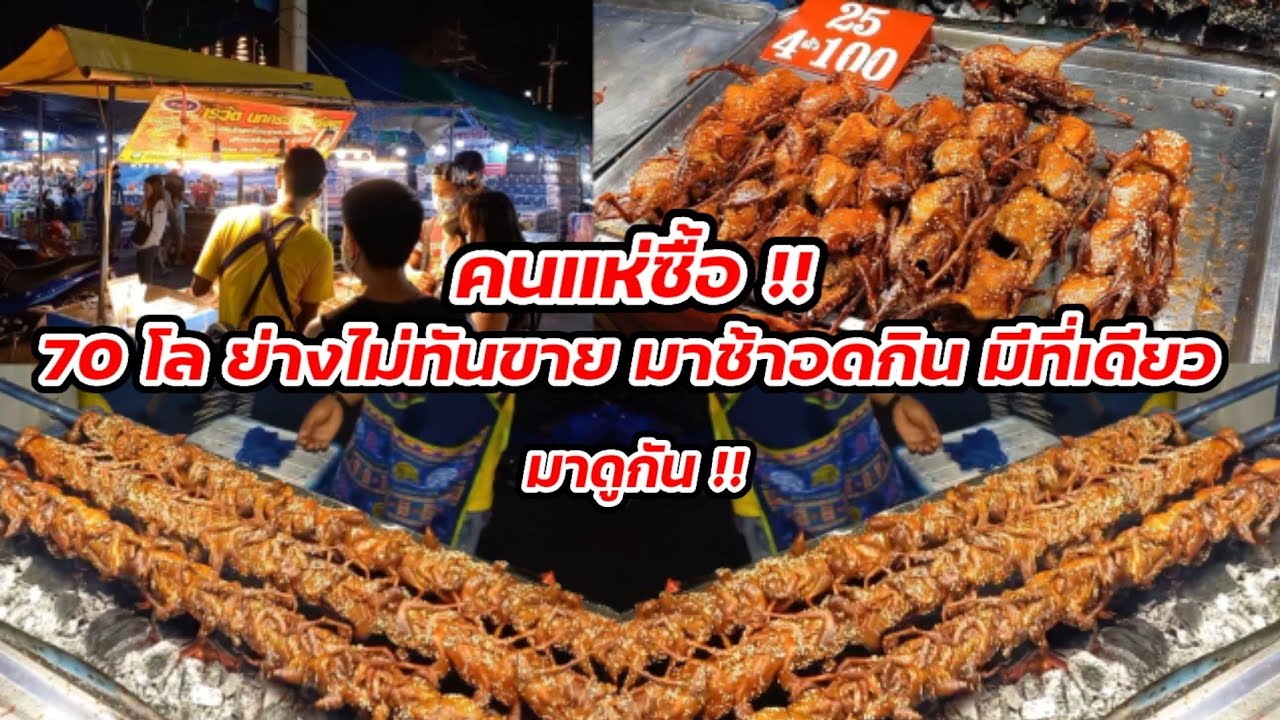 มาดูกัน!! นกกระทาหัน อร่อย 70 โล ย่างไม่ทันขาย ลูกค้าแห่ซื้อ มีที่เดียว Thai Street Food.