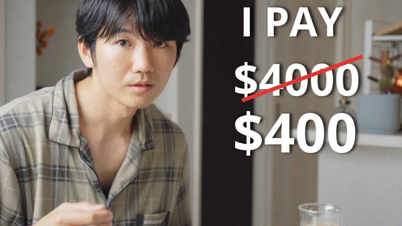 Life in Japan｜My Apartment Would Cost $4,000/Month in Tokyo. I Pay $400