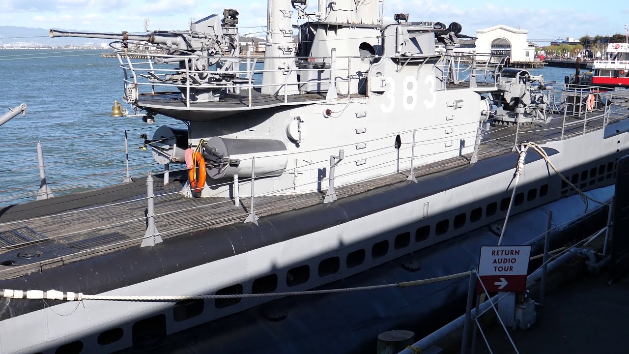 USS Pampanito Gato Class Submarine Tour - San Francisco CA