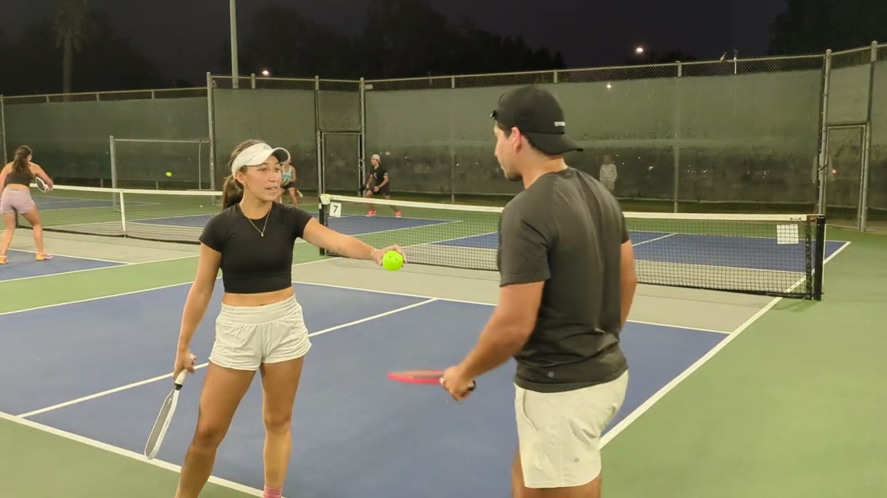 iPickle Mixed Open Doubles 10/19/24 | Carl Taibl and Chelsea Purcell vs Farzin Amiri and Malia Lum
