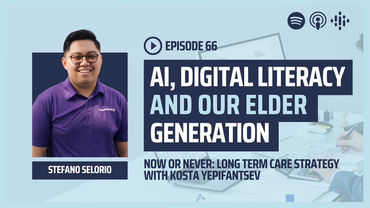 AI, Digital Literacy and Our Elder Generation with Stefano Selorio