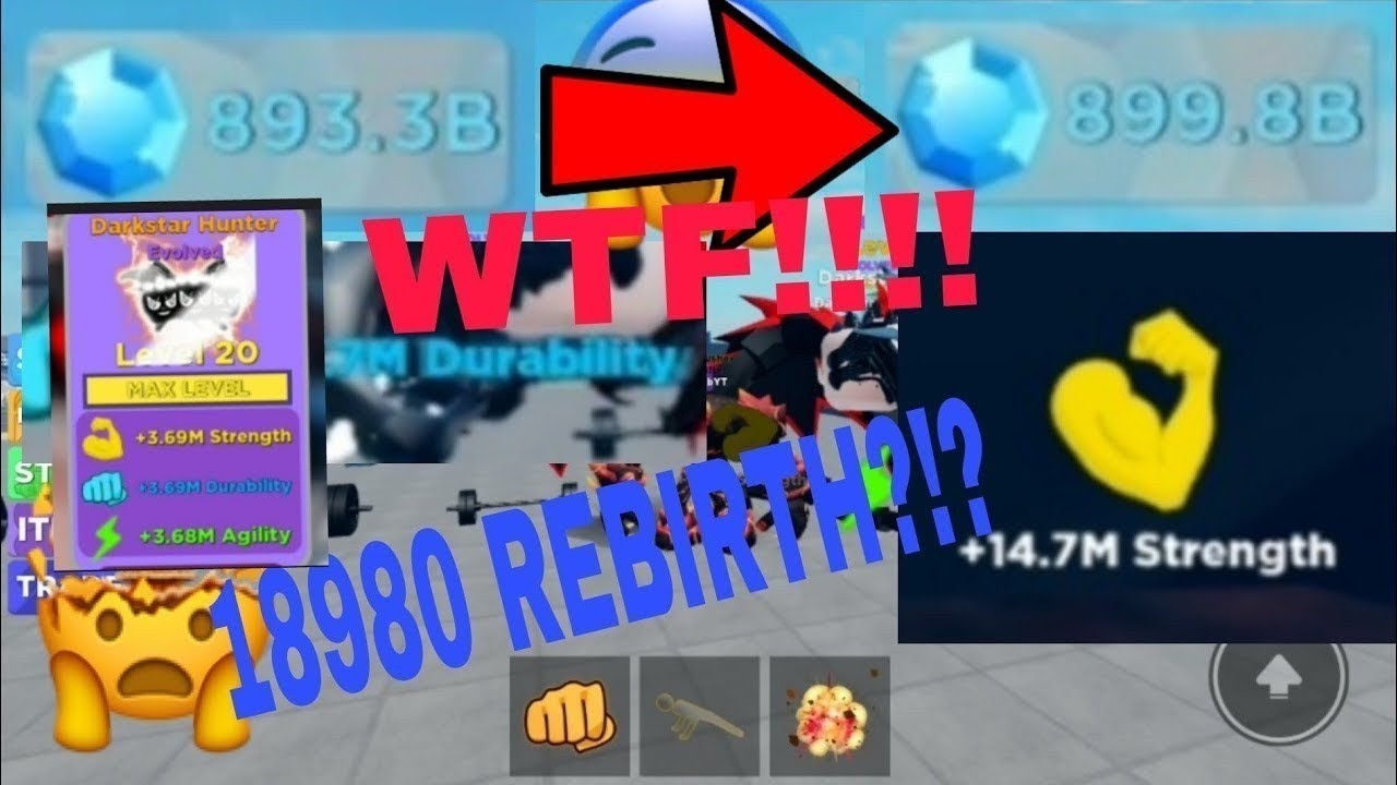 Grinding rebirth until I get 18980 rebirth!!!!! | ROBLOX MUSCLE LEGENDS