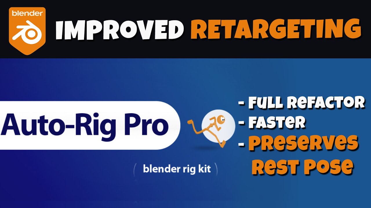 Auto-Rig Pro - Retargeting Improvements!