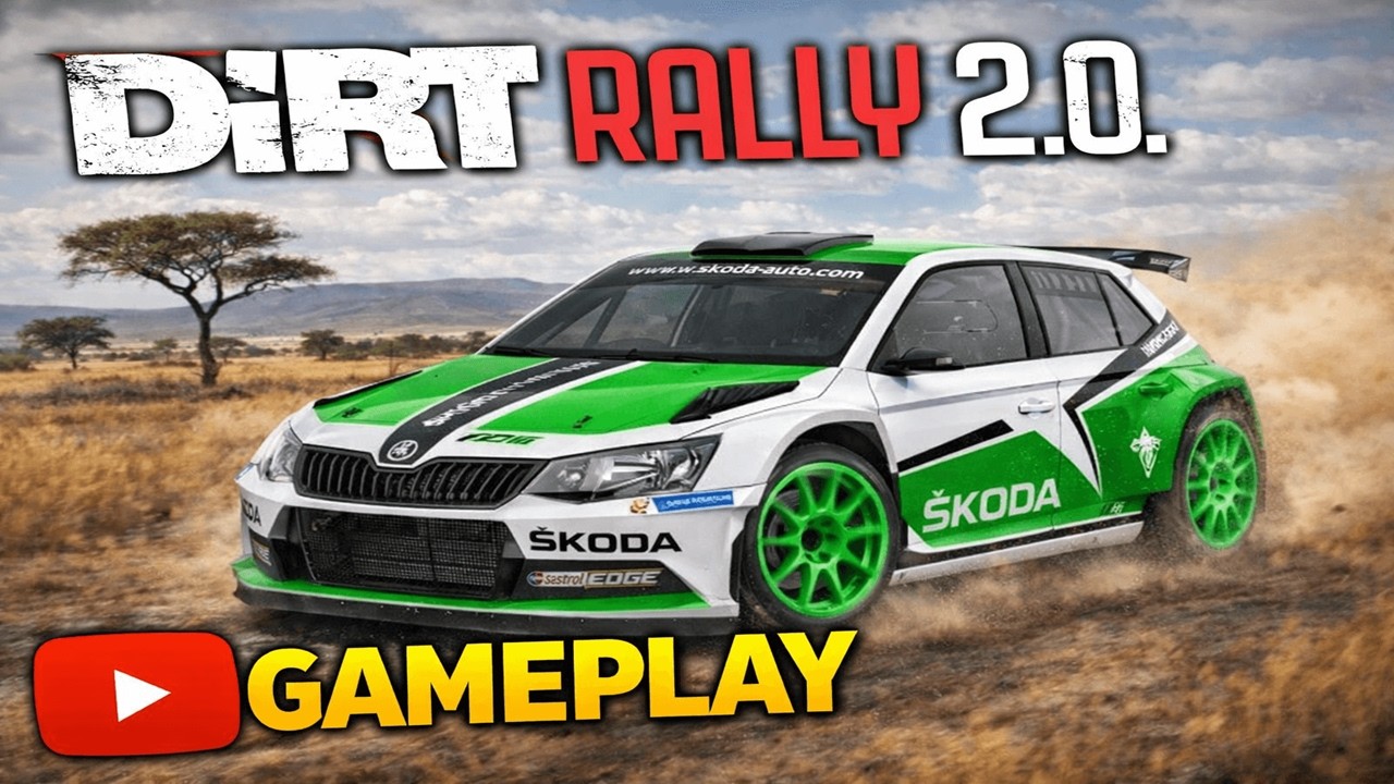 Dirt Rally 2.0 – Škoda Fabia WRC • No HUD • Pure Engine Sound