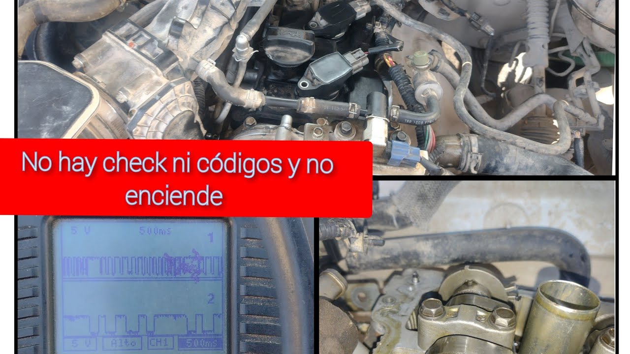 Nissan Qr25 sin pulso ni chispa después de desarmar motor no hay códigos de falla