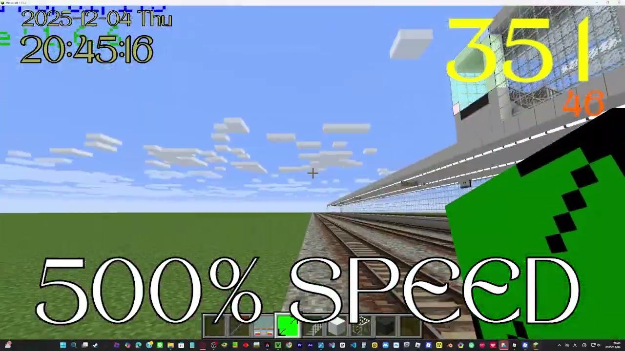 【マイクラ・ゆっくり実況】 JR湖西線の京都駅作ってみた！ 【リアルトレインMOD】
