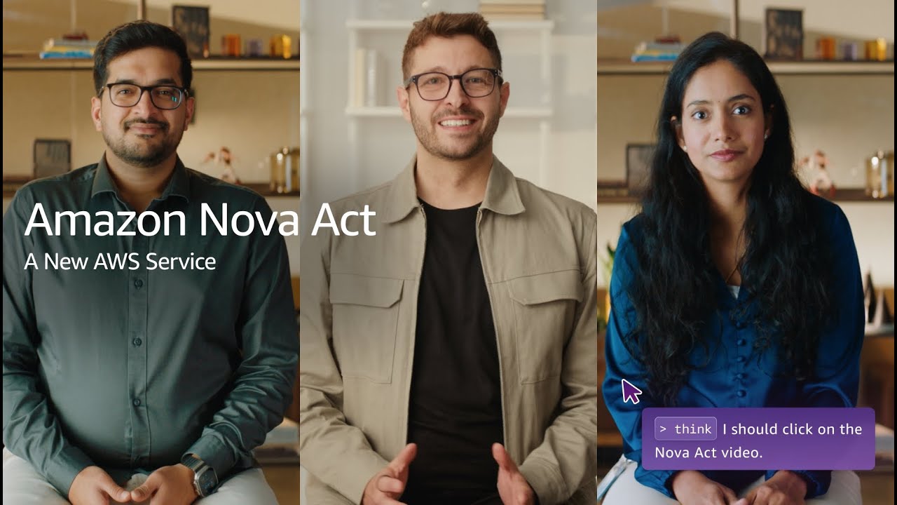 Amazon Nova Act | Новый сервис AWS
