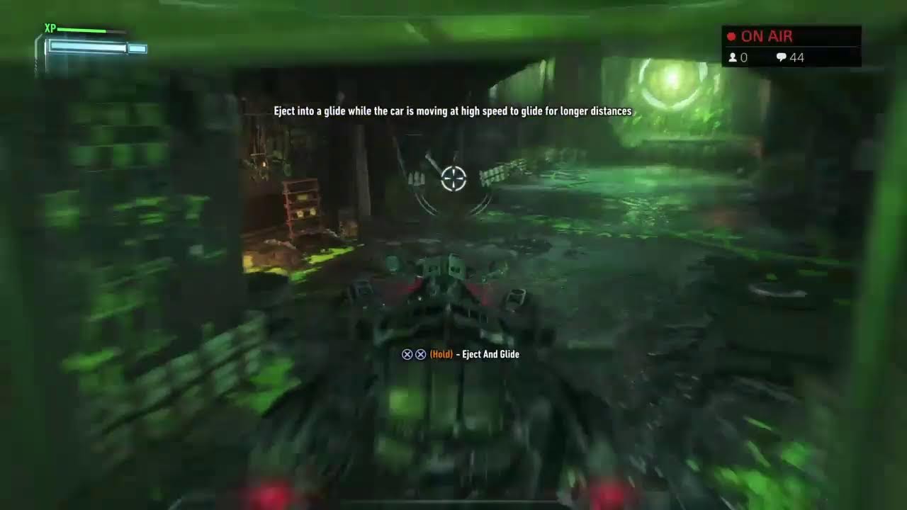 Playing batman arkham knight