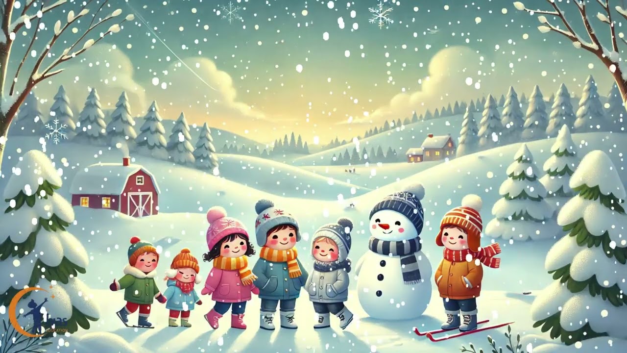 ❄️ Buna dimineata, iarna! ❄️ - Cantec de iarna pentru copii - Ivas Education ❄️☃️