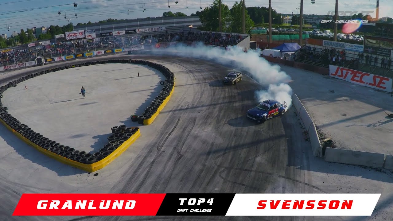 J-Spec Drift Challenge Top 4 - Granlund mot Svensson