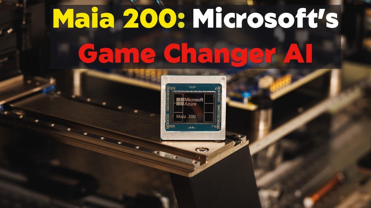 Microsoft Launched A New AI Accelerator: Maia 200 - It's their TPU/GPU Competitor