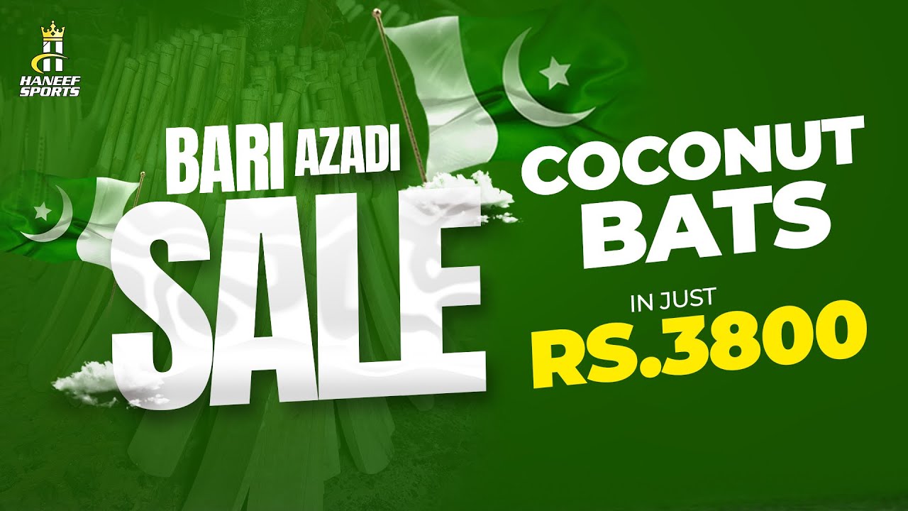AZADI OFFER 😍| Coconut Bat in Just RS: 3800😱 | 6 Itmes Package🔥 