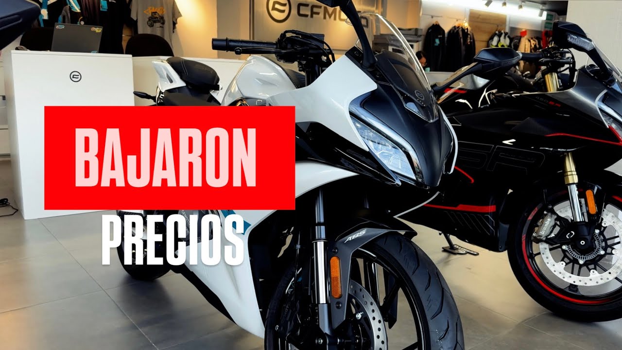 Motos DEPORTIVAS económicas ? 😳 Cfmoto Baja Precios.