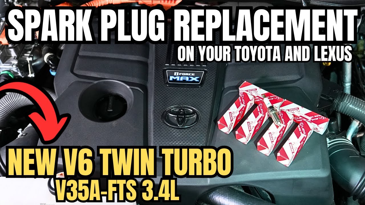 How To Change Spark Plugs on Toyota's New Twin Turbo V6 V35A-FTS Engine